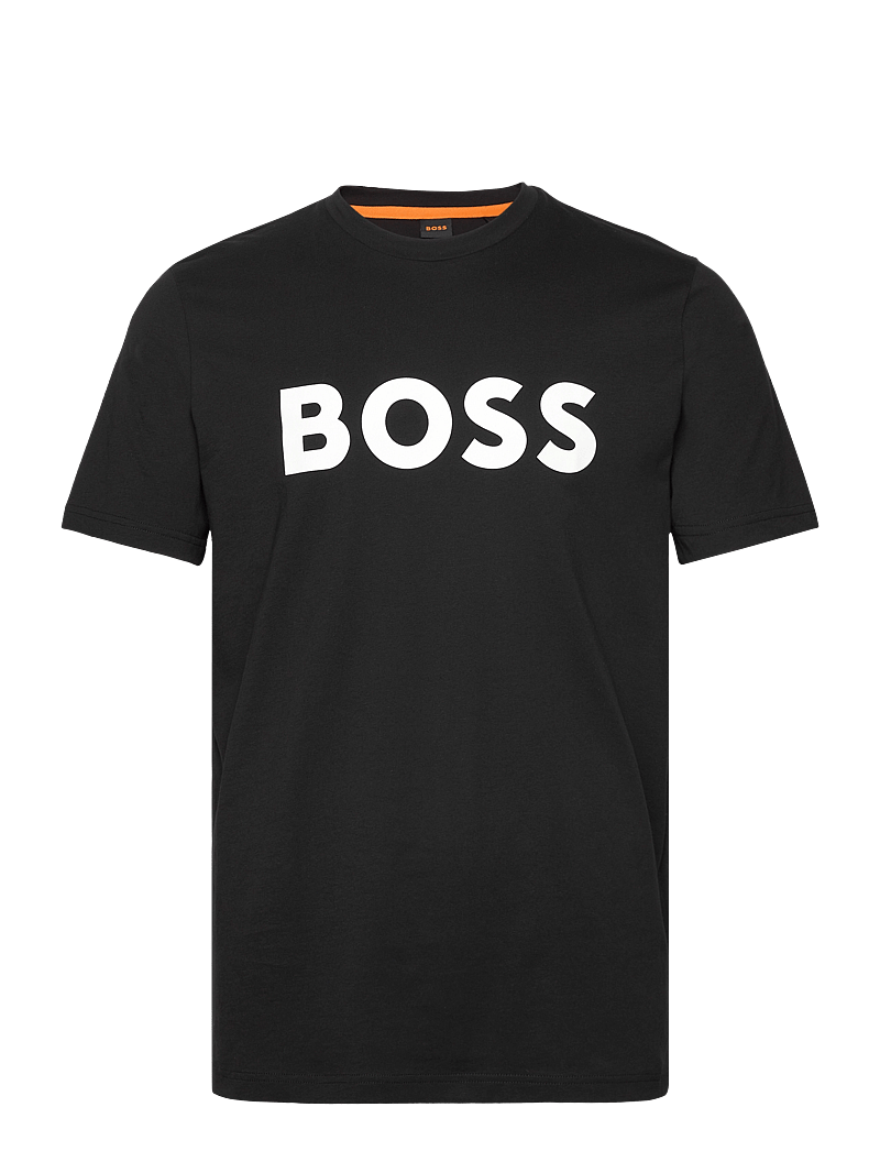 BOSS - Thinking 1 - kortärmade t-shirts - black - 0