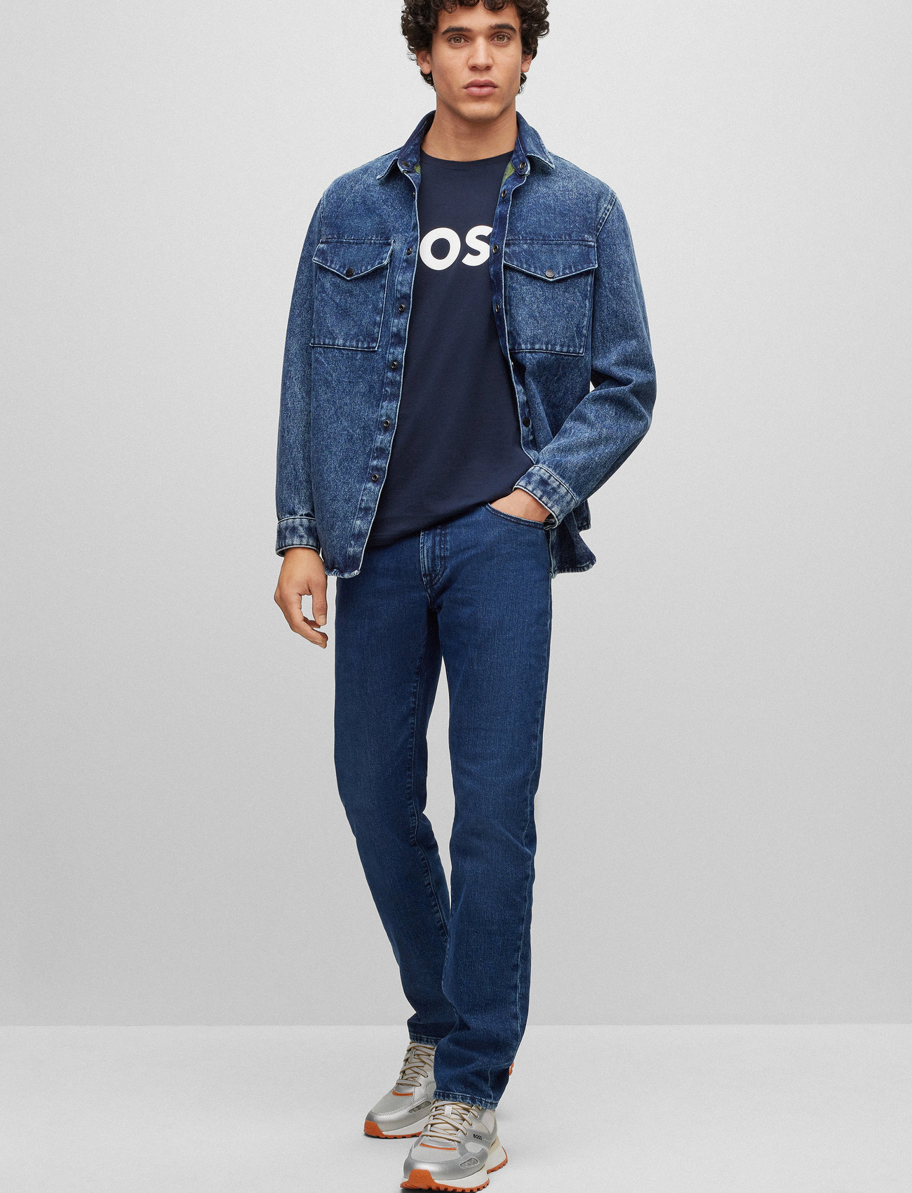 BOSS - Thinking 1 - efterårstøj - dark blue - 1