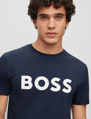 BOSS - Thinking 1 - short-sleeved t-shirts - dark blue - 2
