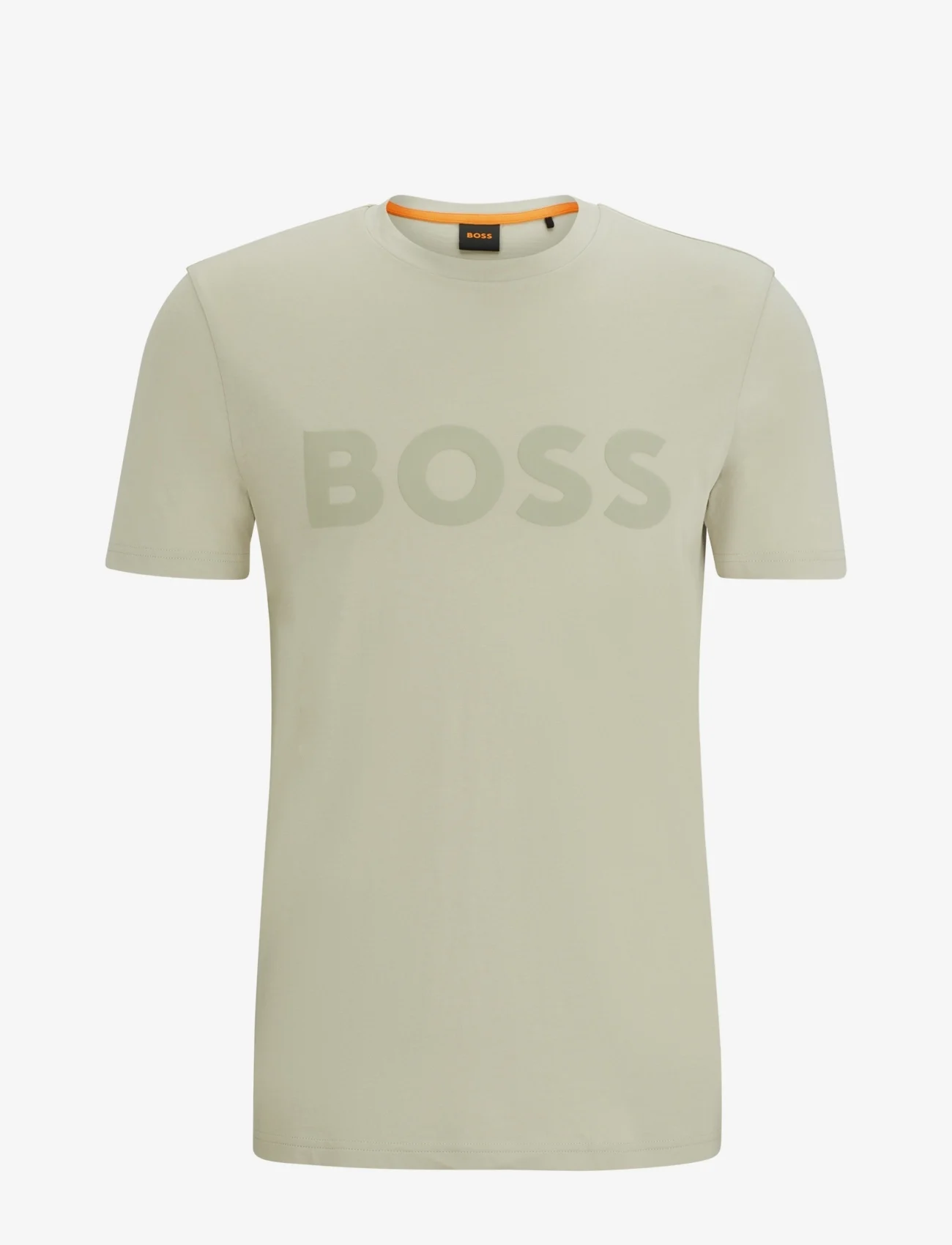 BOSS - Thinking 1 - short-sleeved t-shirts - light beige - 0