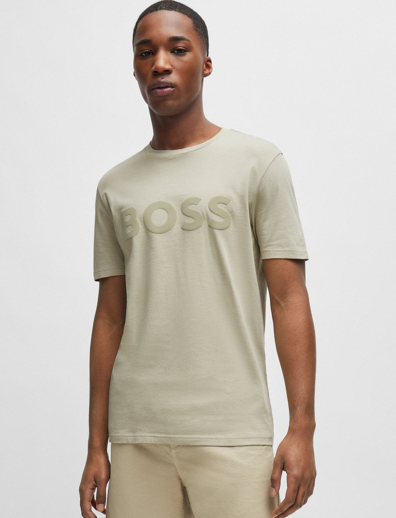 BOSS - Thinking 1 - kurzärmelig - light beige - 0