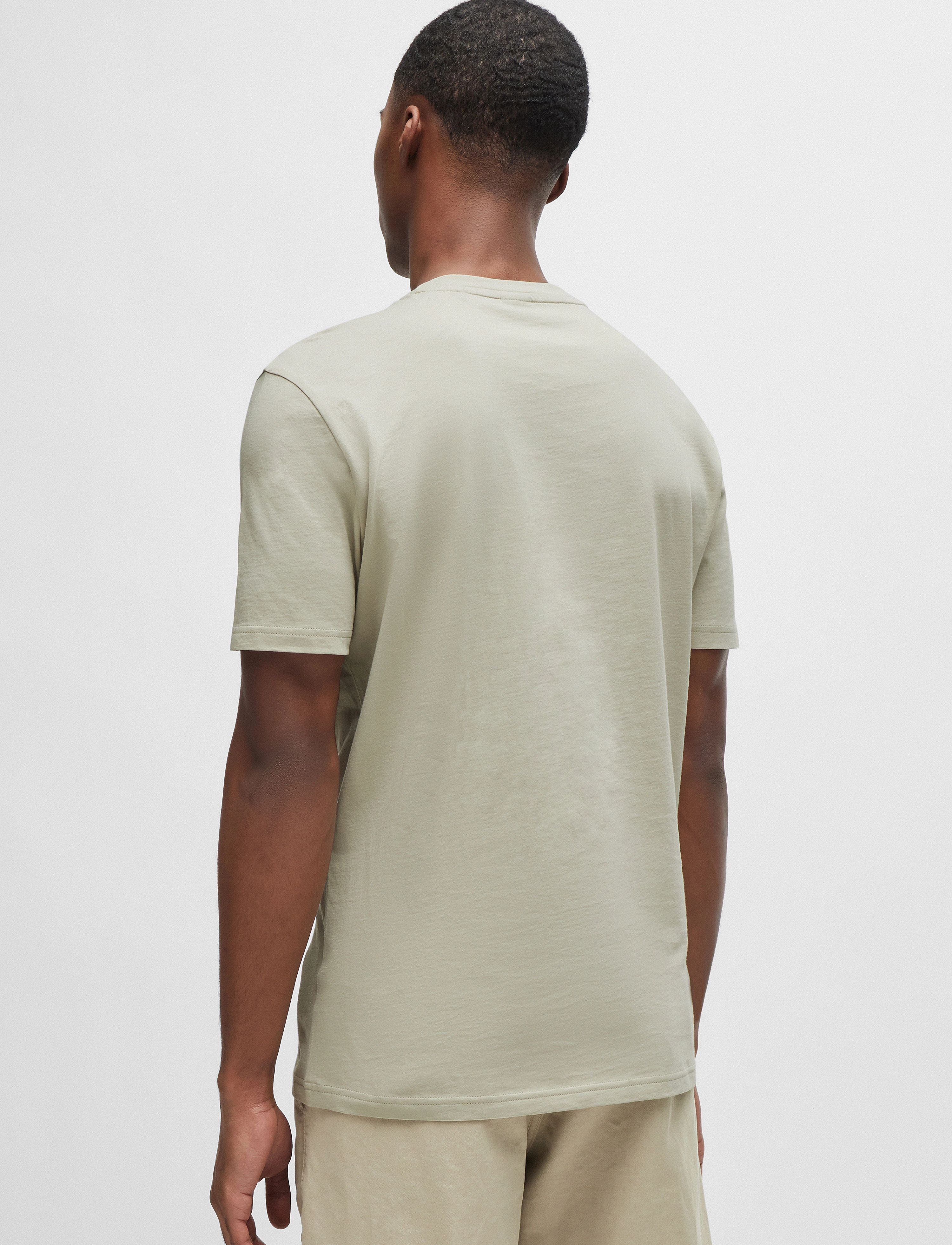 BOSS - Thinking 1 - korte mouwen - light beige - 3