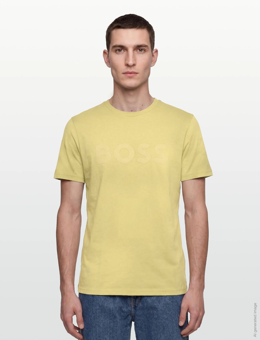 BOSS - Thinking 1 - kurzärmelig - medium beige - 3