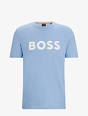 BOSS - Thinking 1 - short-sleeved t-shirts - open blue - 0