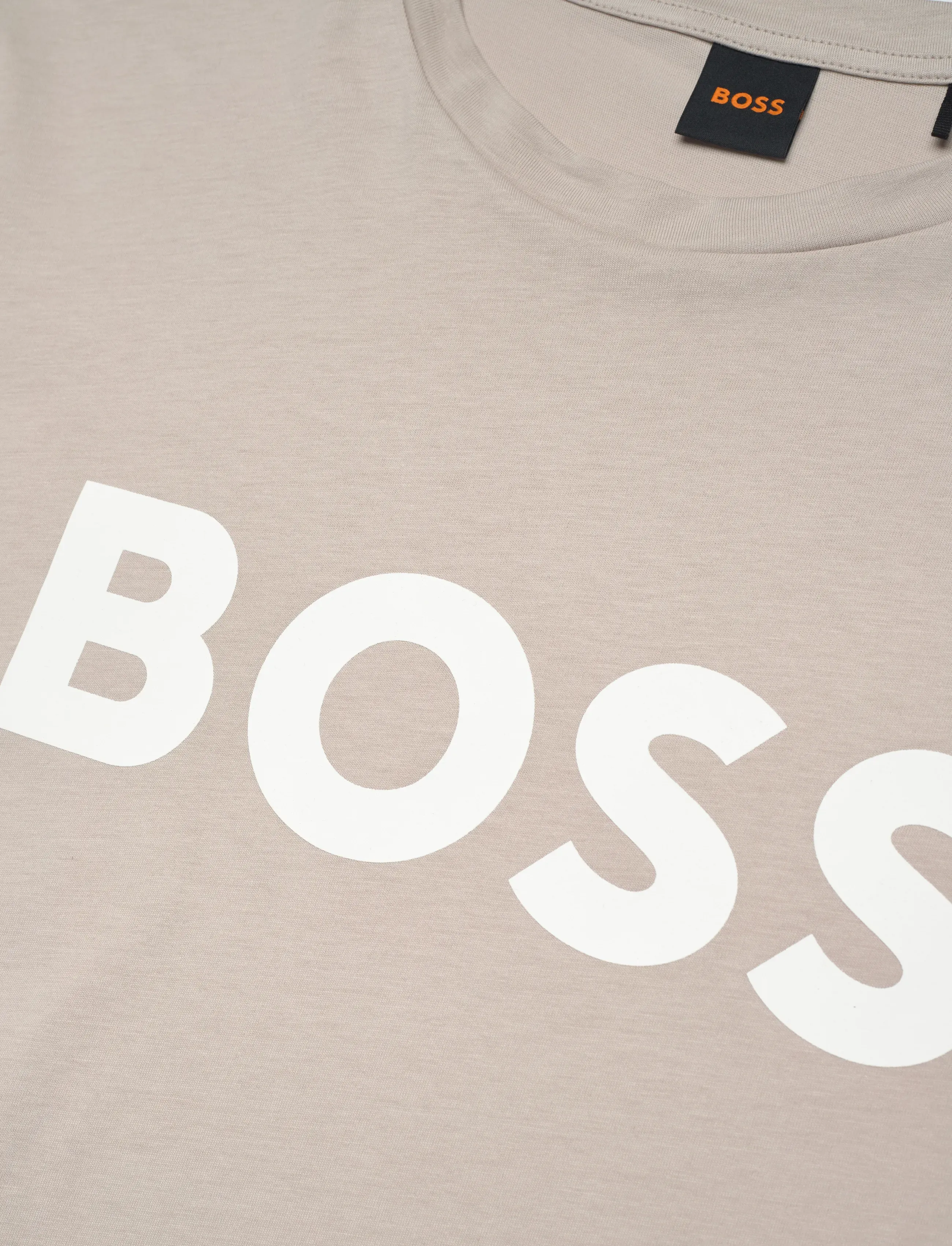 BOSS - Thinking 1 - kortærmede t-shirts - open grey - 2