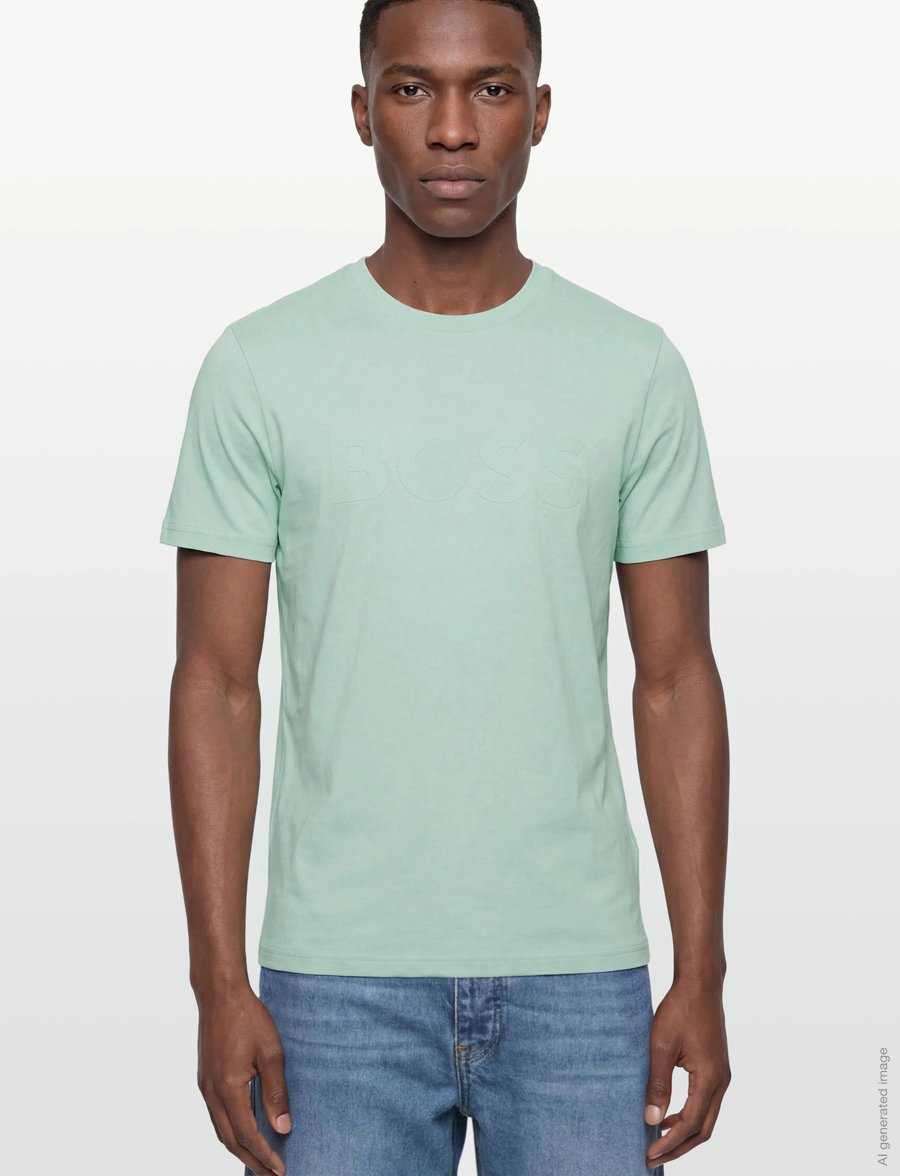 BOSS - Thinking 1 - kurzärmelig - turquoise/aqua - 3