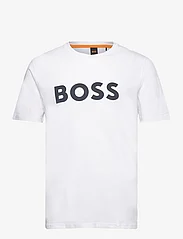 BOSS - Thinking 1 - kortärmade t-shirts - white - 0