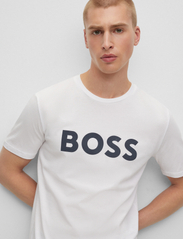 BOSS - Thinking 1 - kortärmade t-shirts - white - 3
