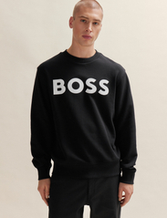 BOSS - WeBasicCrew - sportiska stila džemperi - black - 4