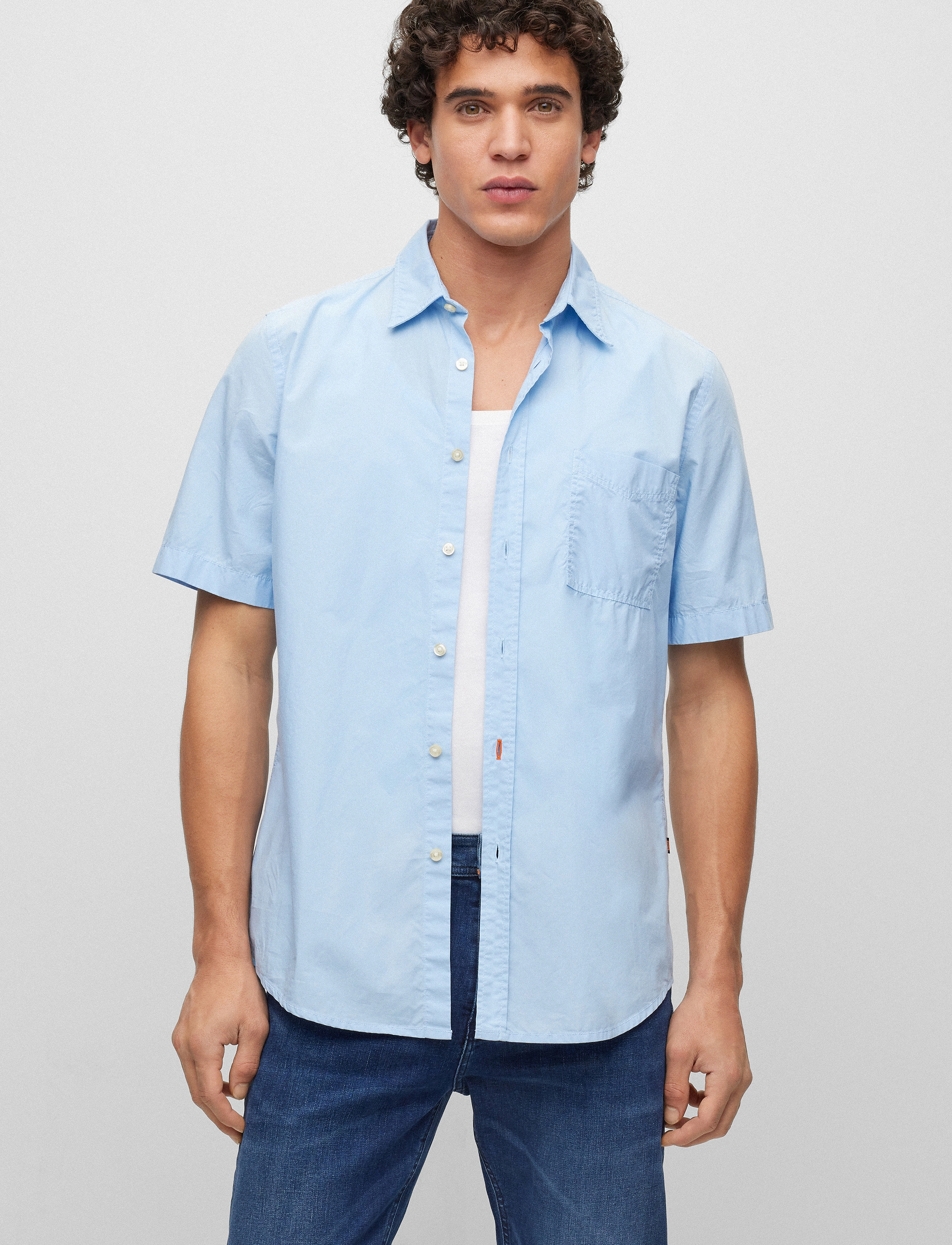 BOSS - Relegant_6-short - open blue - 2
