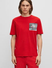 BOSS - TeeMotor - kortärmade t-shirts - bright red - 3