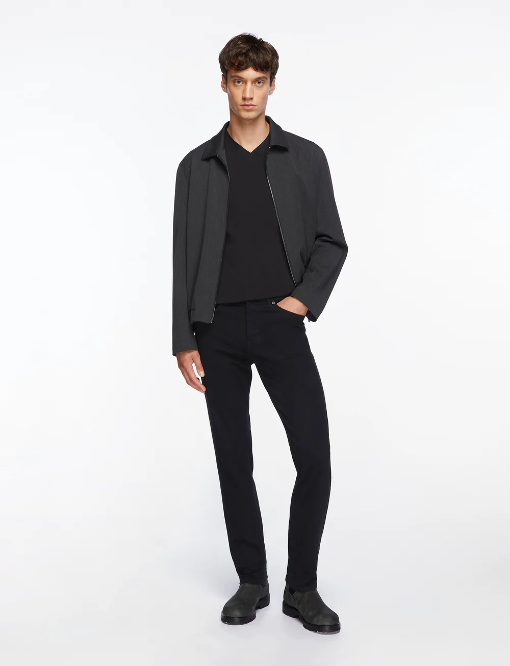 BOSS - Re.Maine BC-C - tavalised teksad - black - 2