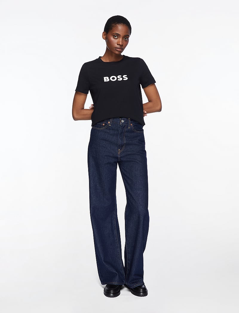 BOSS - C_Elogo_5 - t-shirts - black - 2
