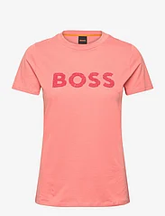 BOSS - C_Elogo_5 - t-shirts - light/pastel orange - 0