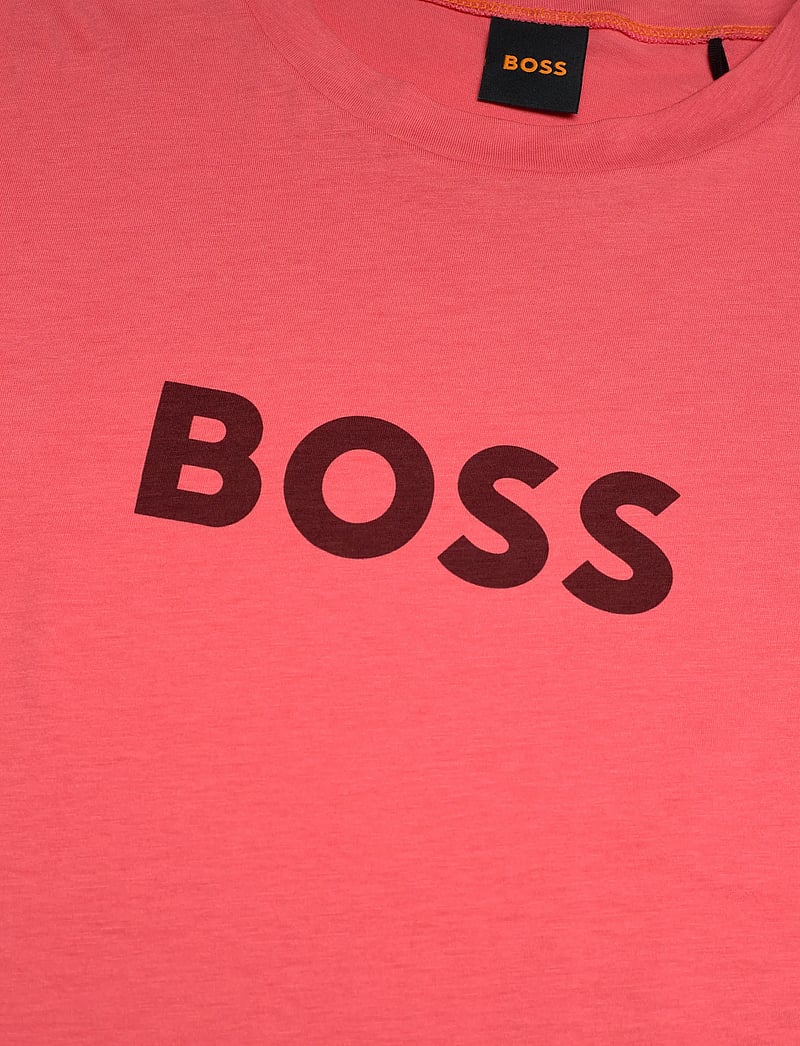 BOSS - C_Elogo_5 - t-shirts - light/pastel red - 2