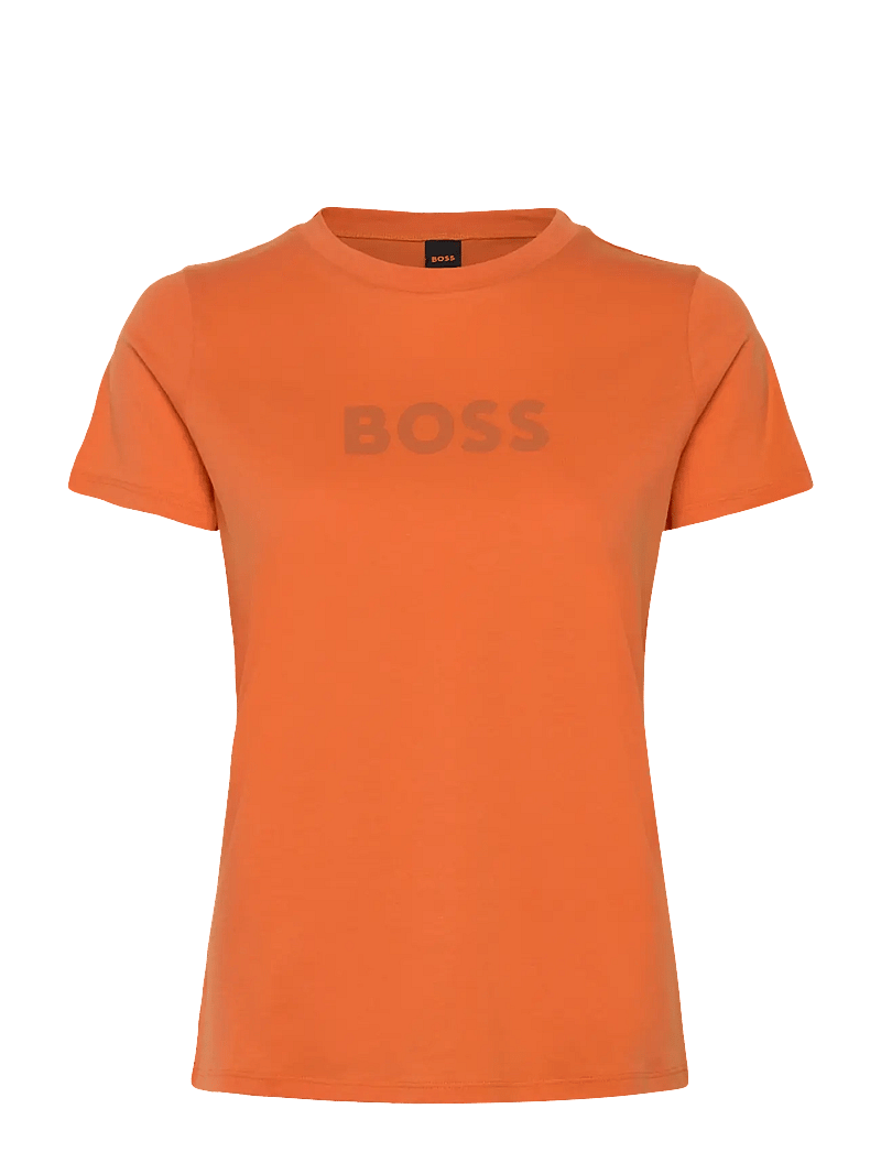 BOSS - C_Elogo_5 - t-shirts - open orange - 0