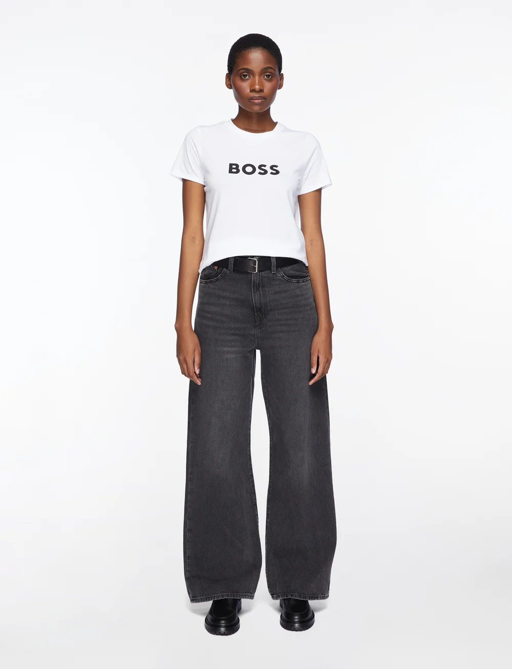 BOSS - C_Elogo_5 - t-shirts - white - 2