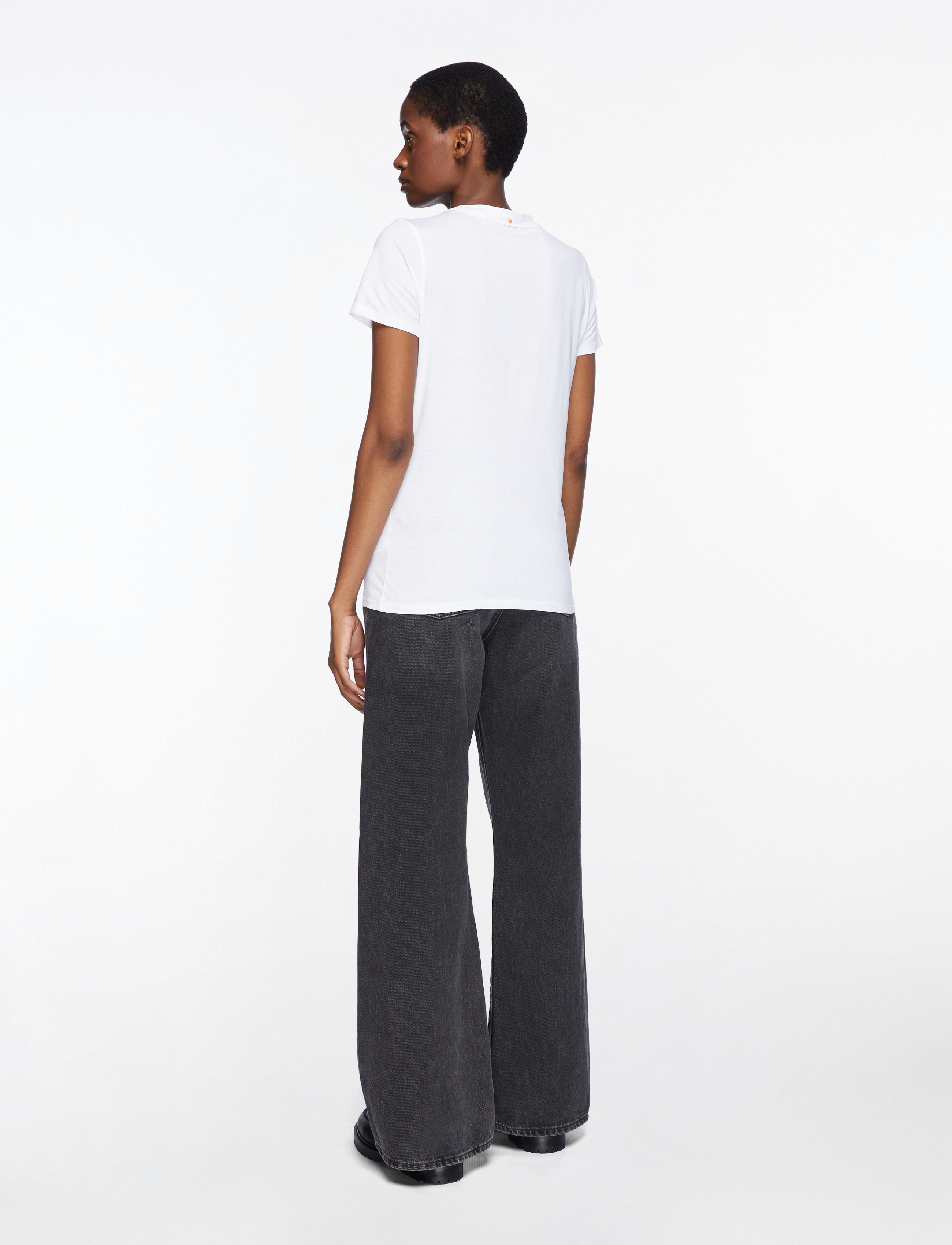 BOSS - C_Elogo_5 - t-shirts - white - 4