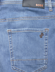 BOSS - Taber Zip BC-P-1 - regular piegriezuma džinsa bikses - medium blue - 4