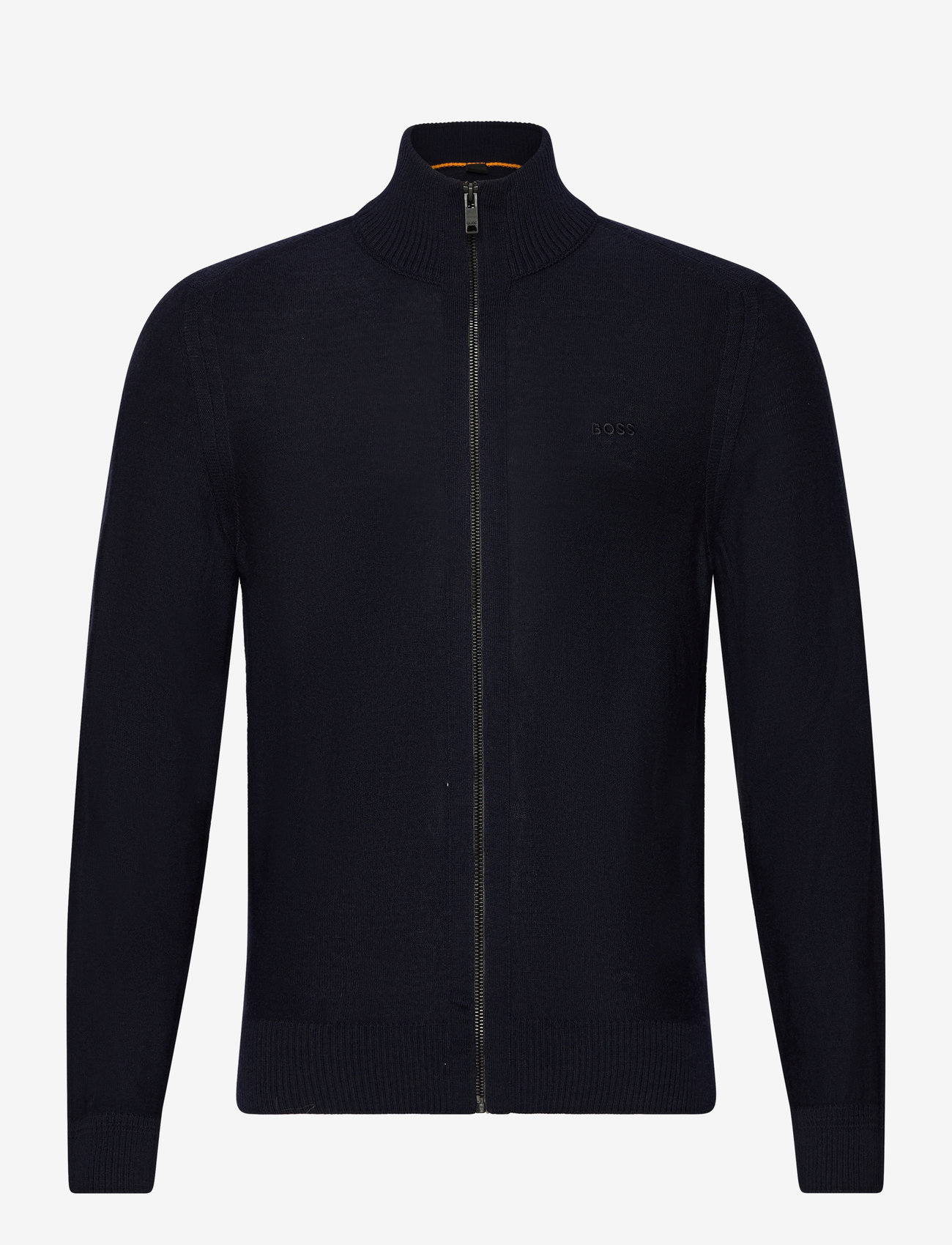 BOSS - Avac_FZ - fullzip strik - dark blue - 0