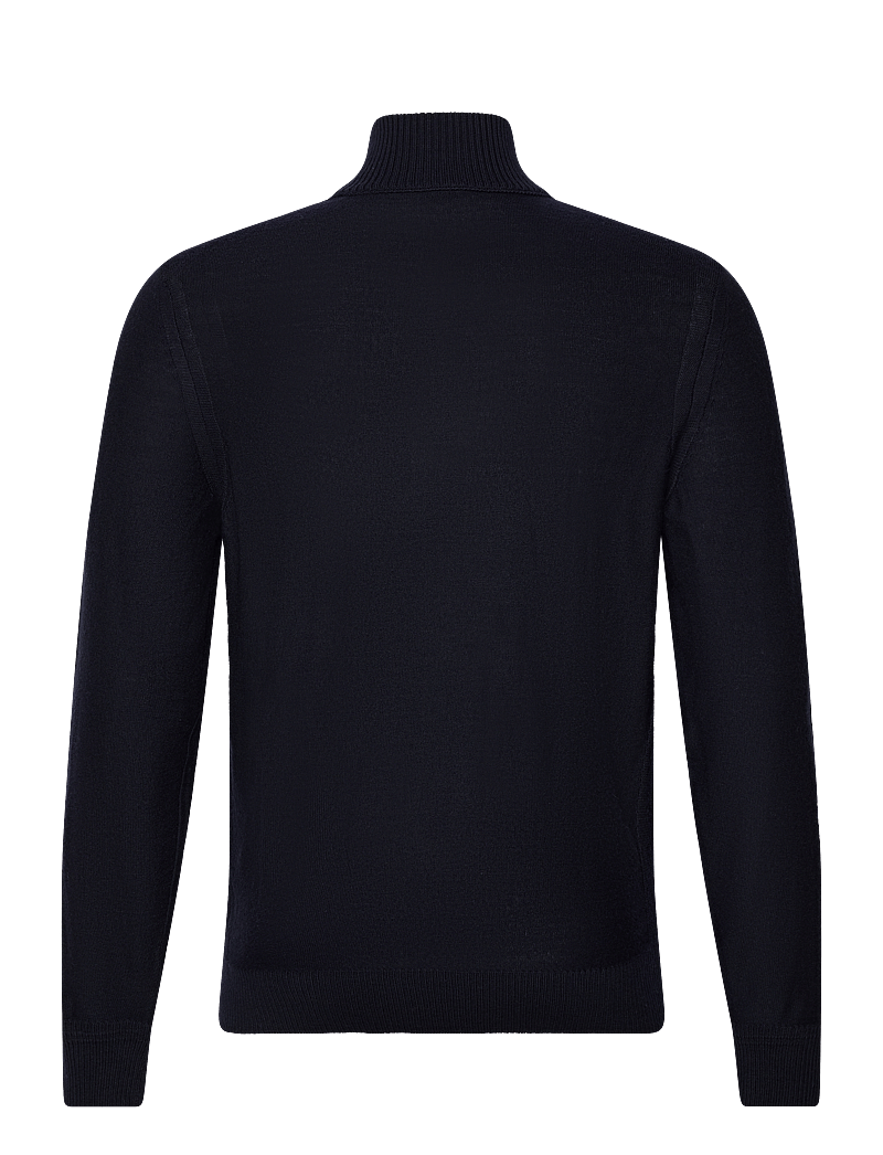 BOSS - Avac_FZ - fullzip strik - dark blue - 1