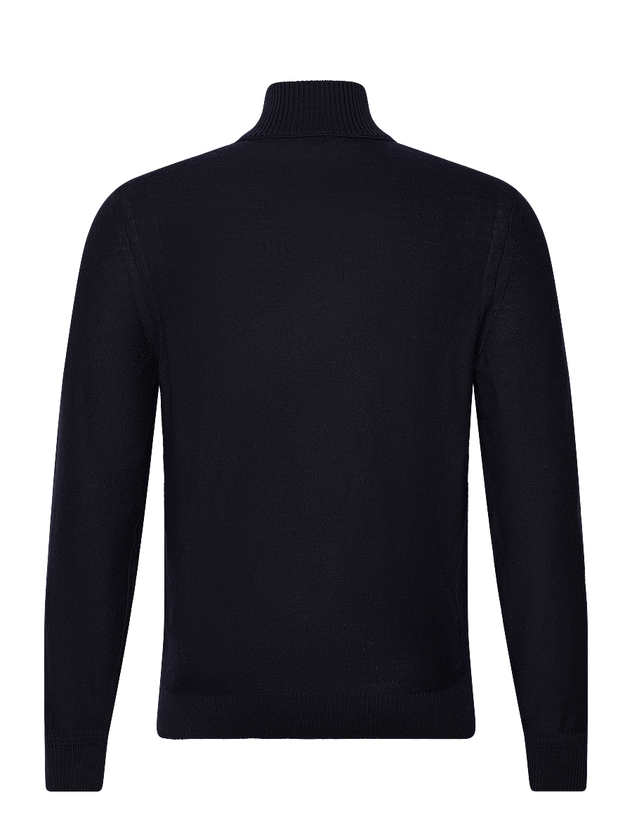 BOSS - Avac_FZ - džemperi ar rāvējslēdzēju - dark blue - 1