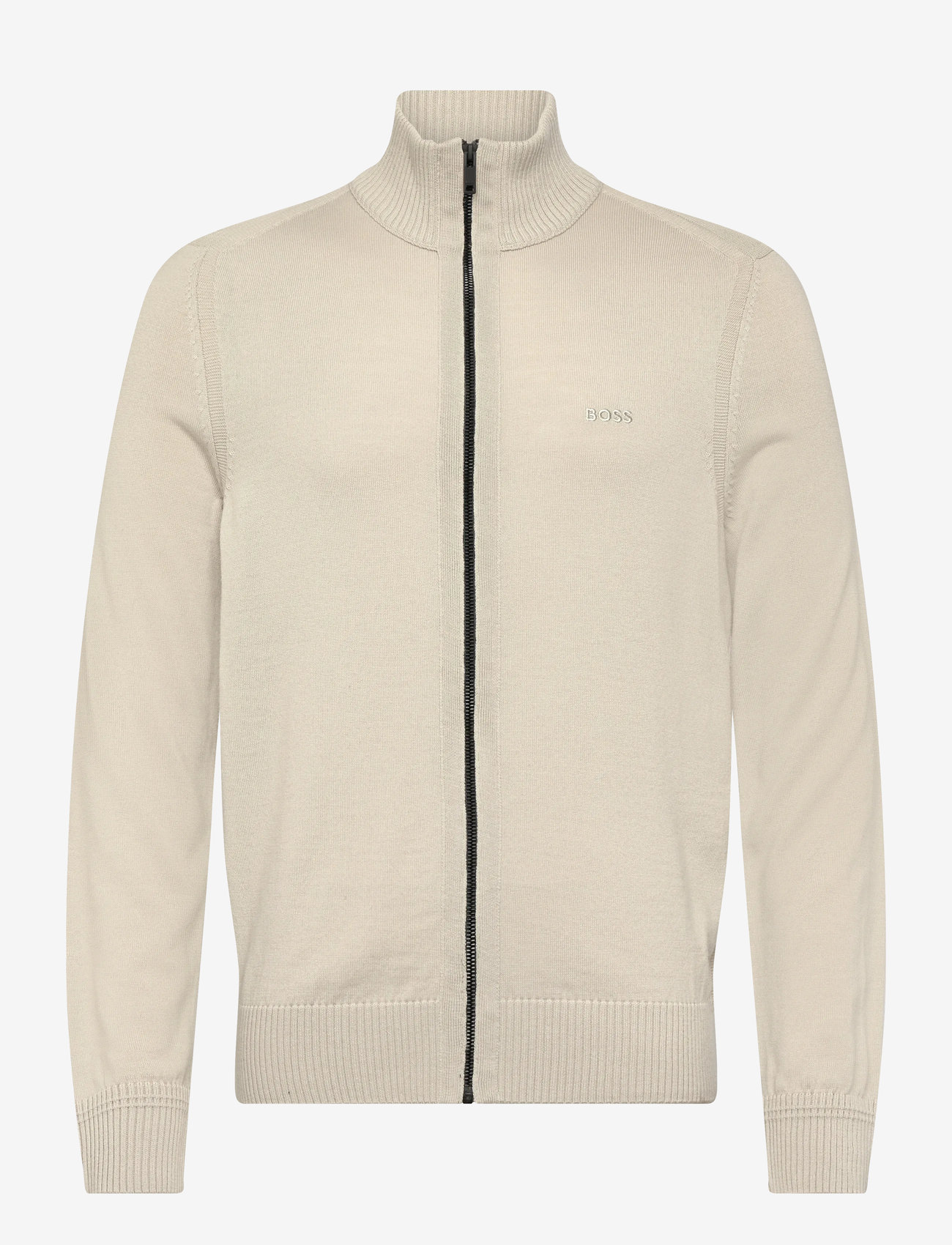 BOSS - Avac_FZ - full zip tröjor - light beige - 0