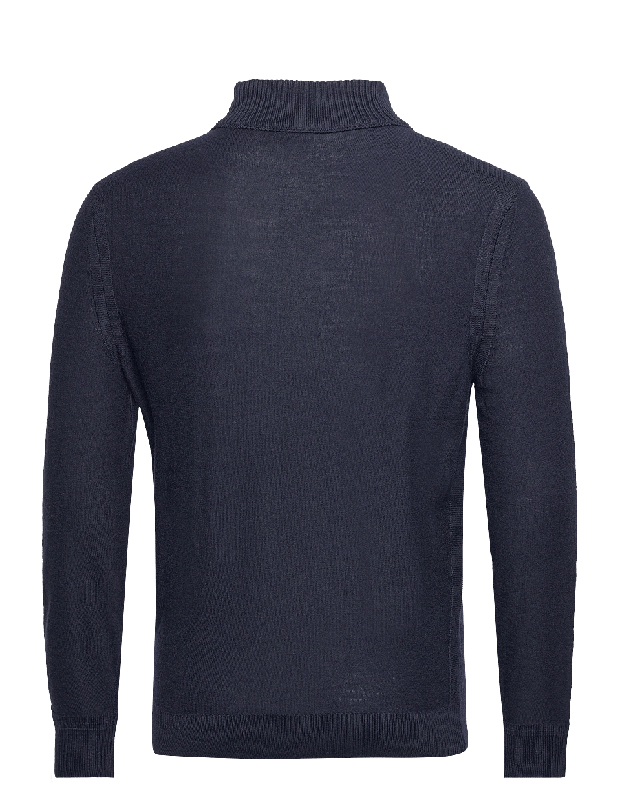 BOSS - Avac_M - kõrge kaelusega džemprid - dark blue - 1