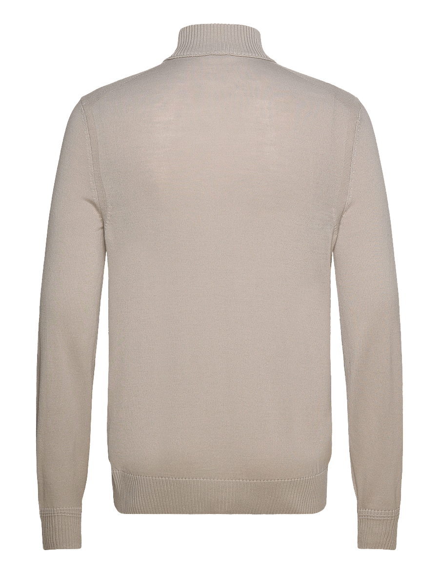 BOSS - Avac_M - kõrge kaelusega džemprid - light beige - 1