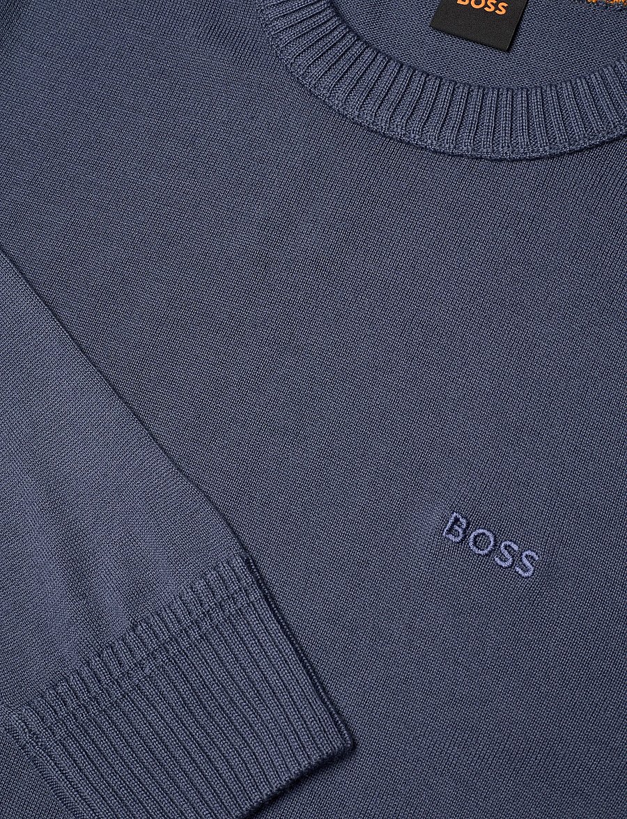 BOSS - Avac_C - rundhals - open blue - 2