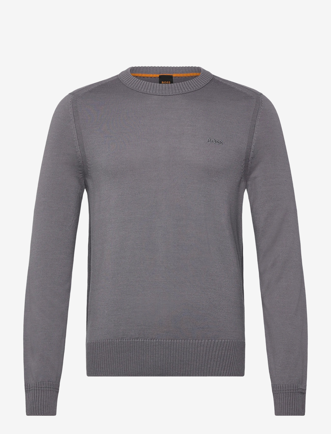 BOSS - Avac_C - rund hals - open grey - 0