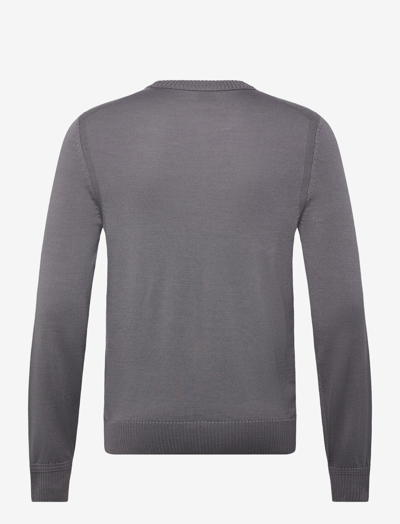 BOSS - Avac_C - rund hals - open grey - 1