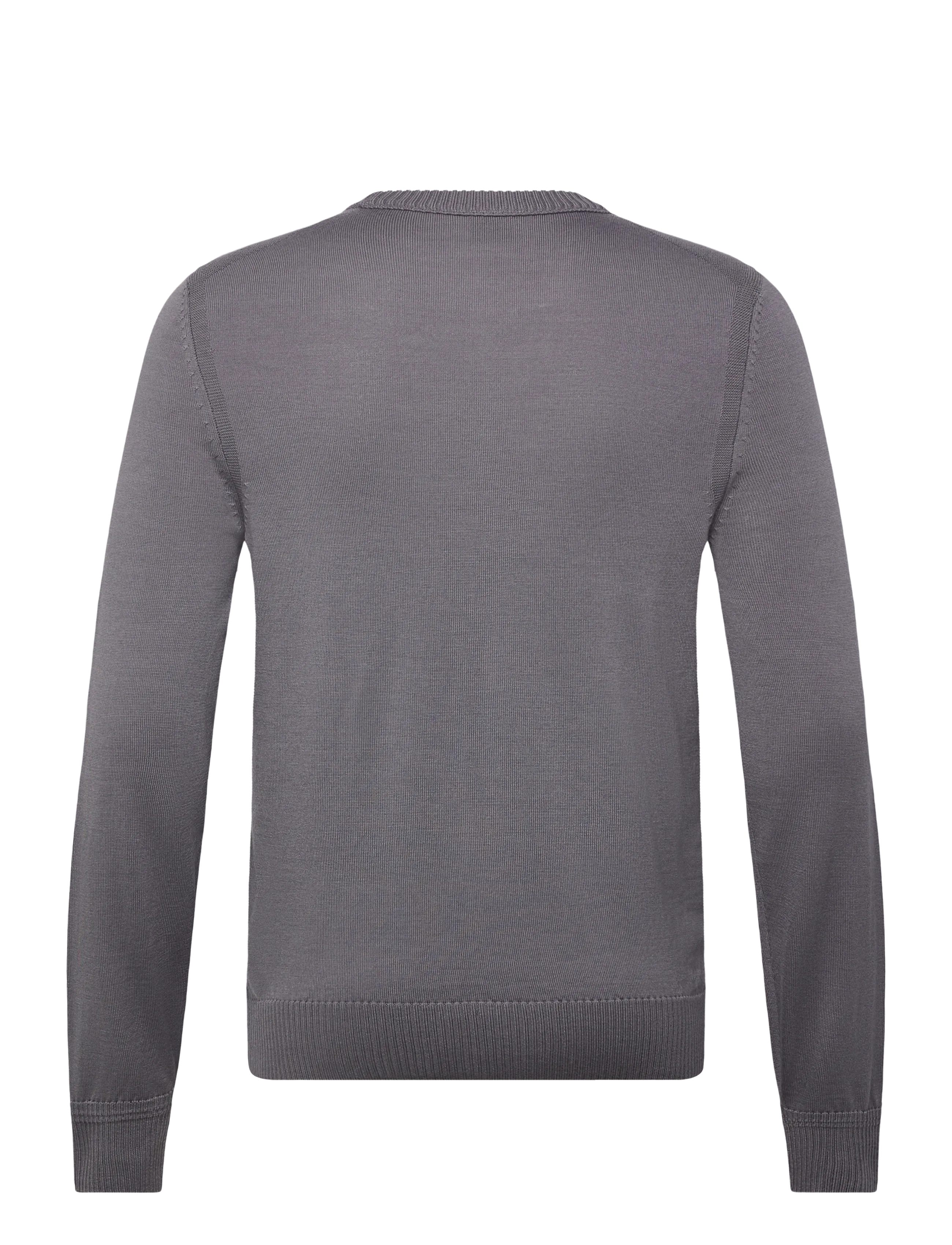 BOSS - Avac_C - strickmode - open grey - 1