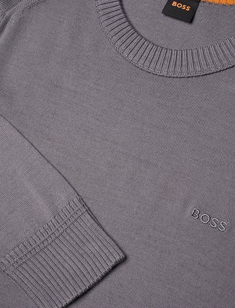 BOSS - Avac_C - rundhals - open grey - 2
