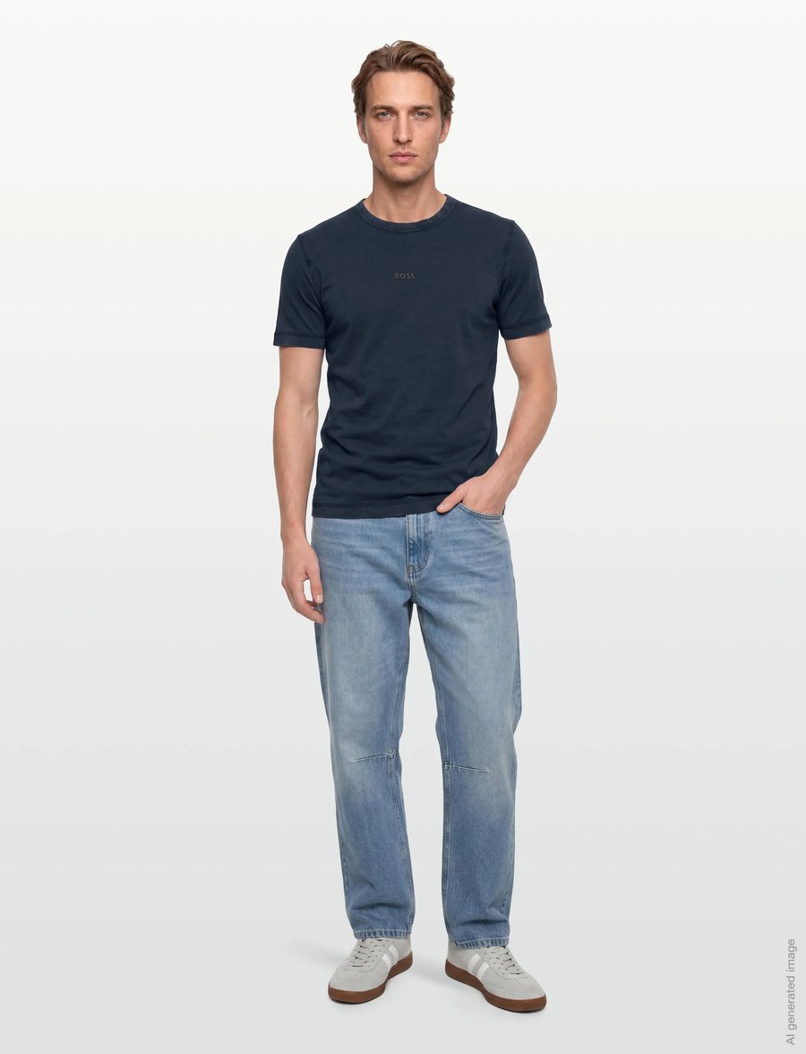 BOSS - Tokks - kurzärmelig - dark blue - 0
