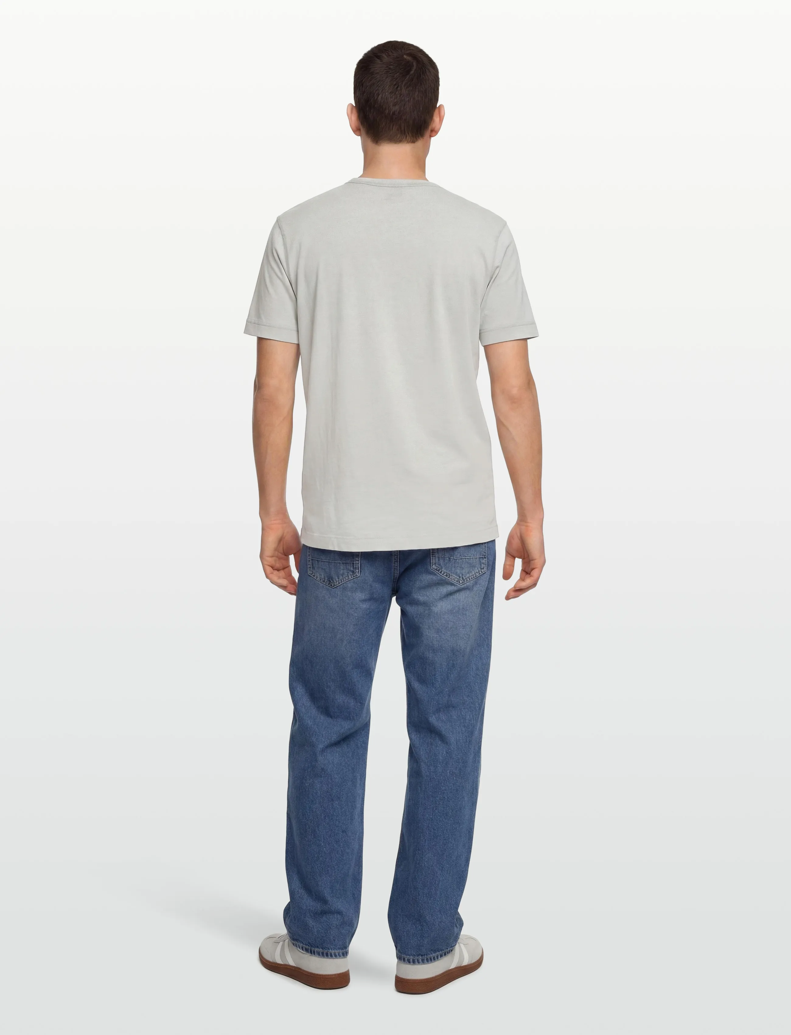 BOSS - Tokks - short-sleeved t-shirts - open grey - 4