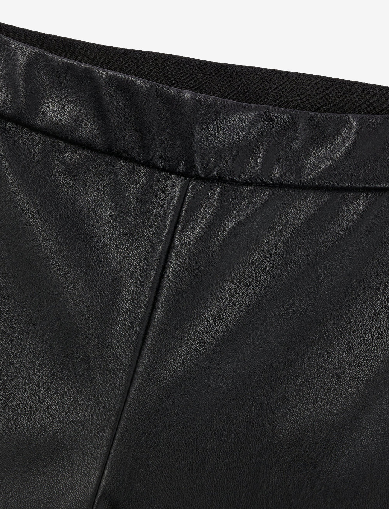 BOSS - C_Taslimah - læderbukser - black - 3