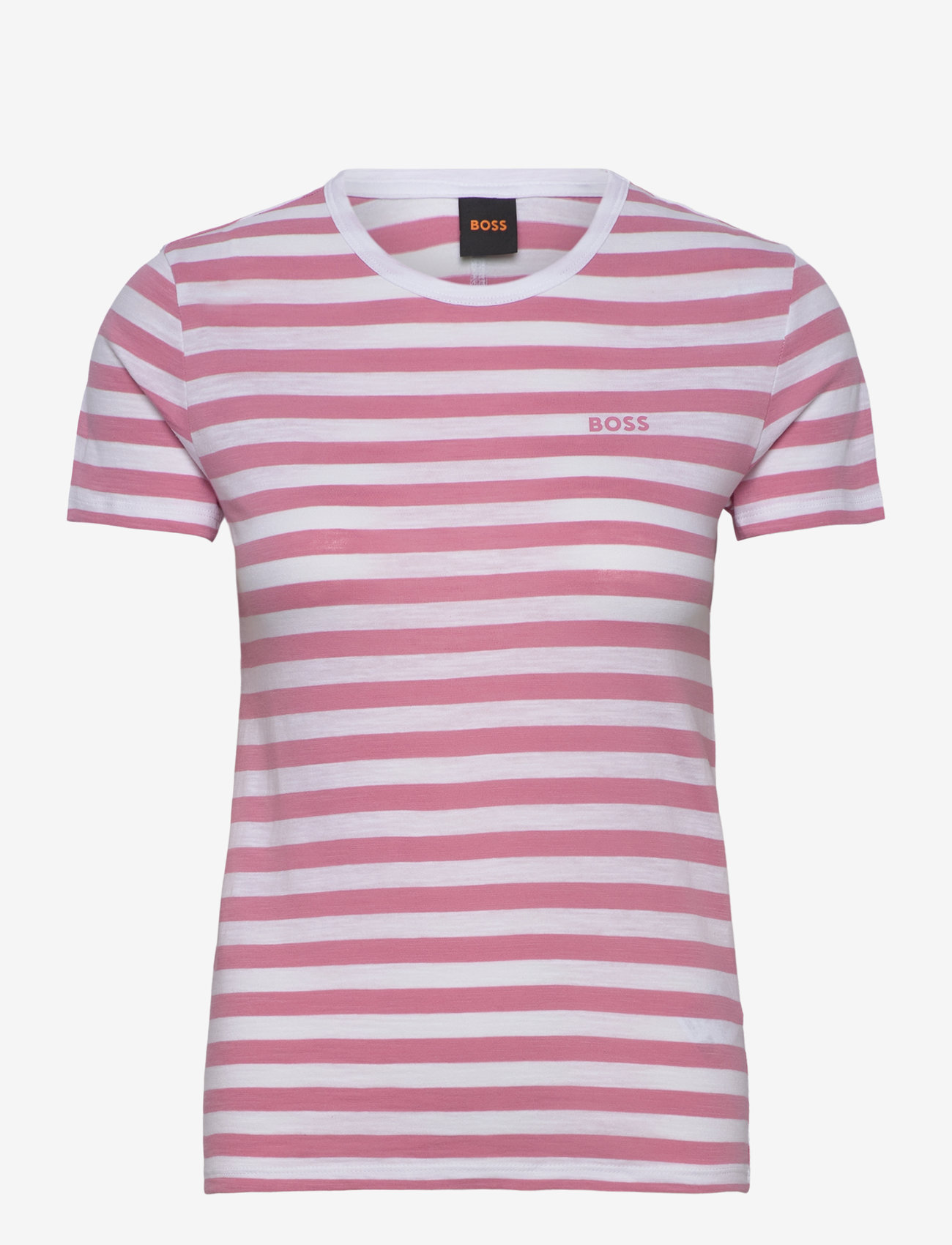 BOSS - C_Esla_Striped - t-shirts - open purple - 0