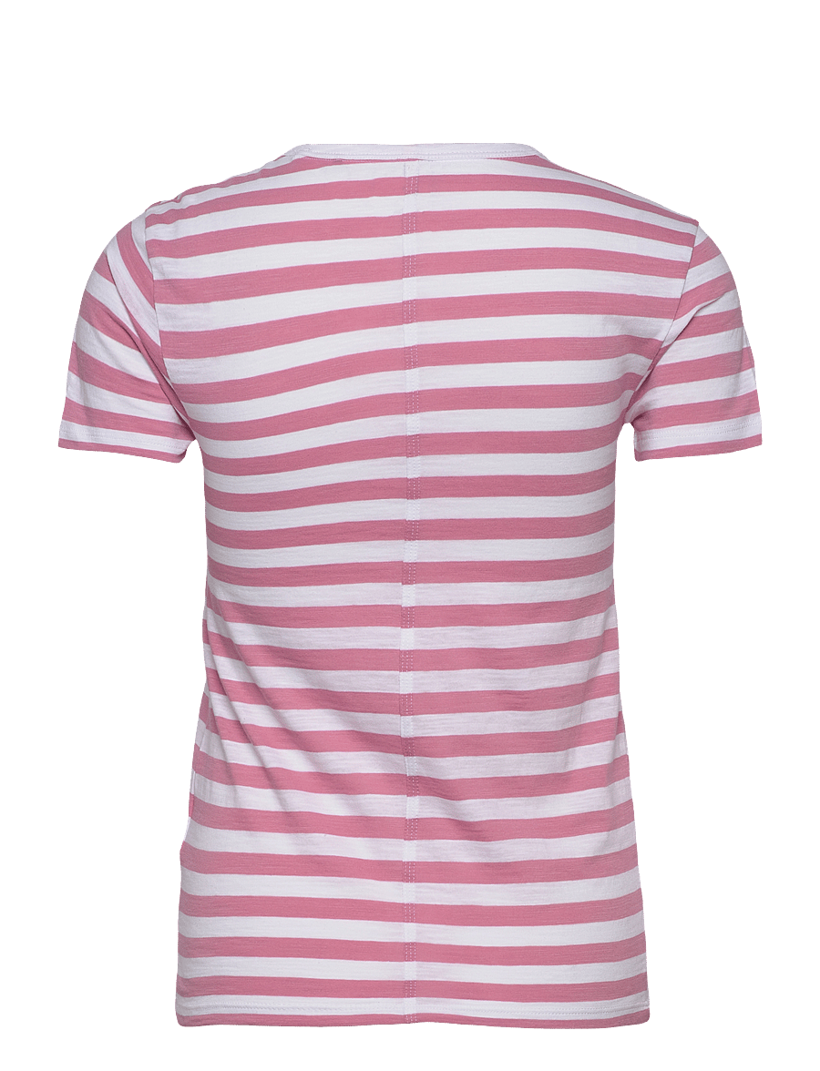 BOSS - C_Esla_Striped - t-shirts - open purple - 1
