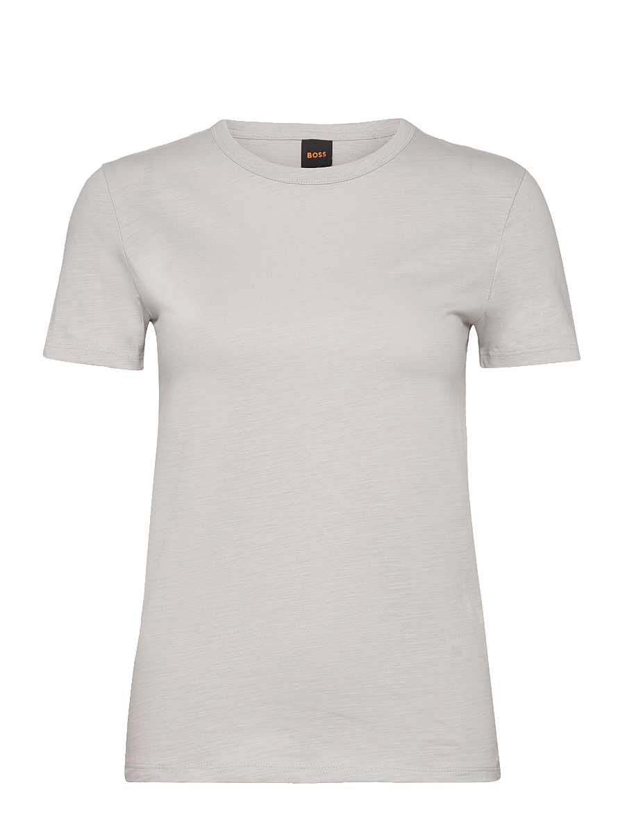 BOSS - C_Esla - t-shirts - silver - 0
