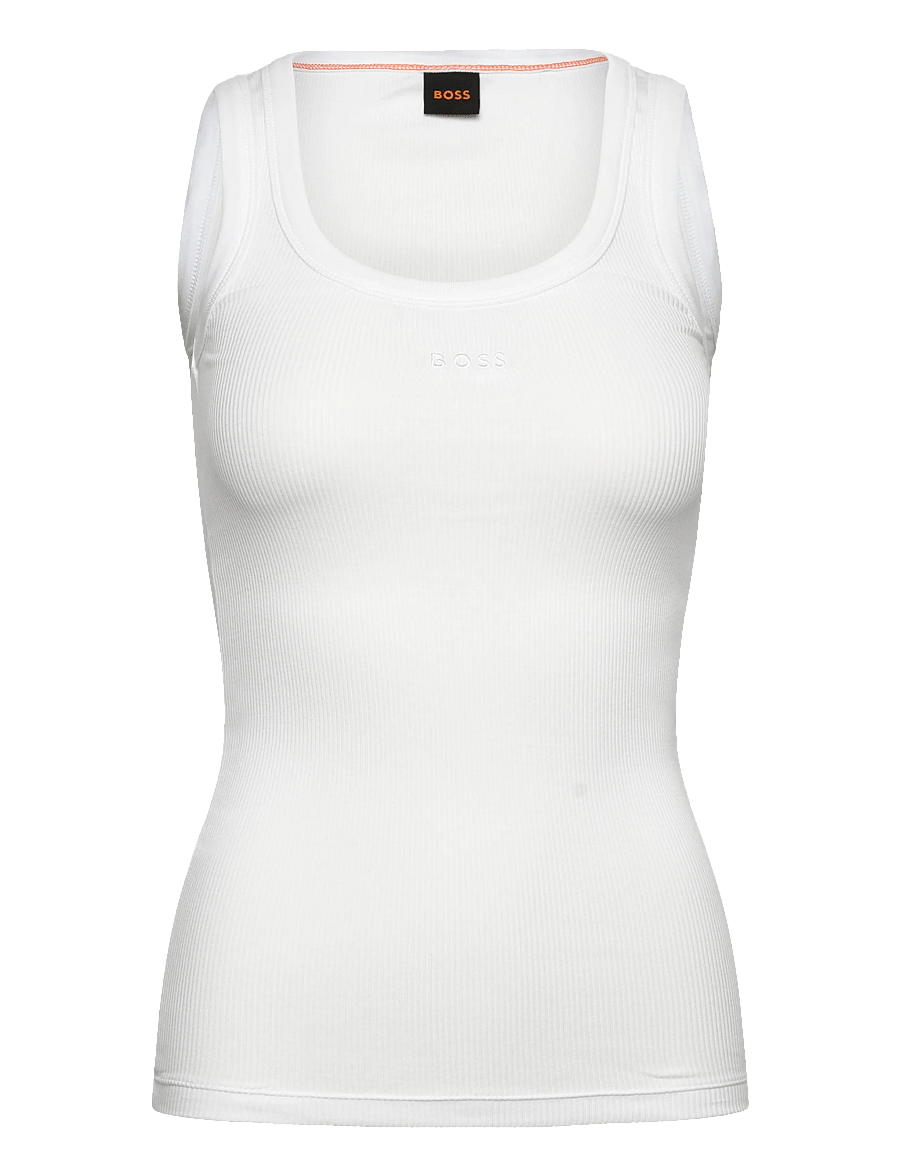 BOSS - C_Ematite - Ärmellose tops - white - 0
