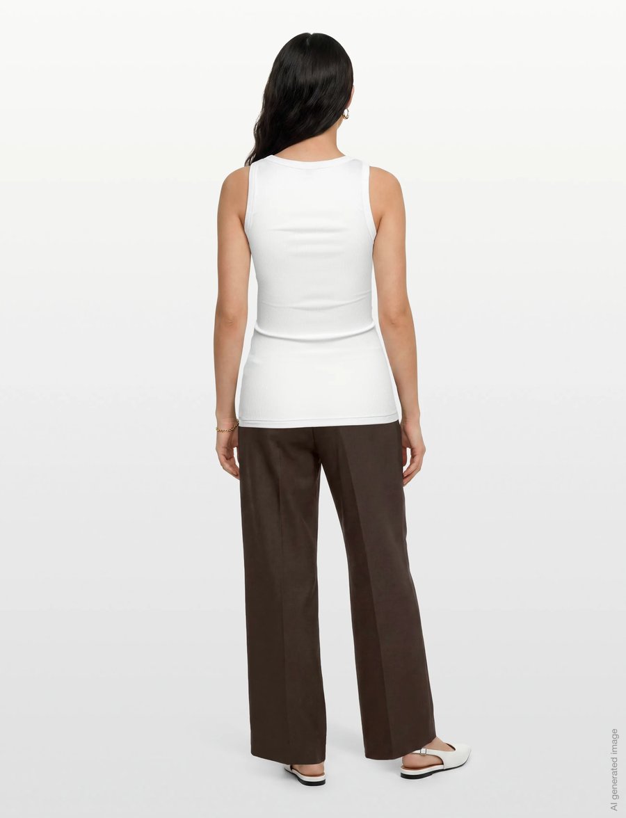 BOSS - C_Ematite - tanktops - white - 4