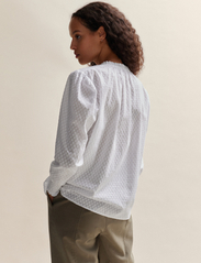 BOSS - C_Biusica - long-sleeved blouses - white - 6