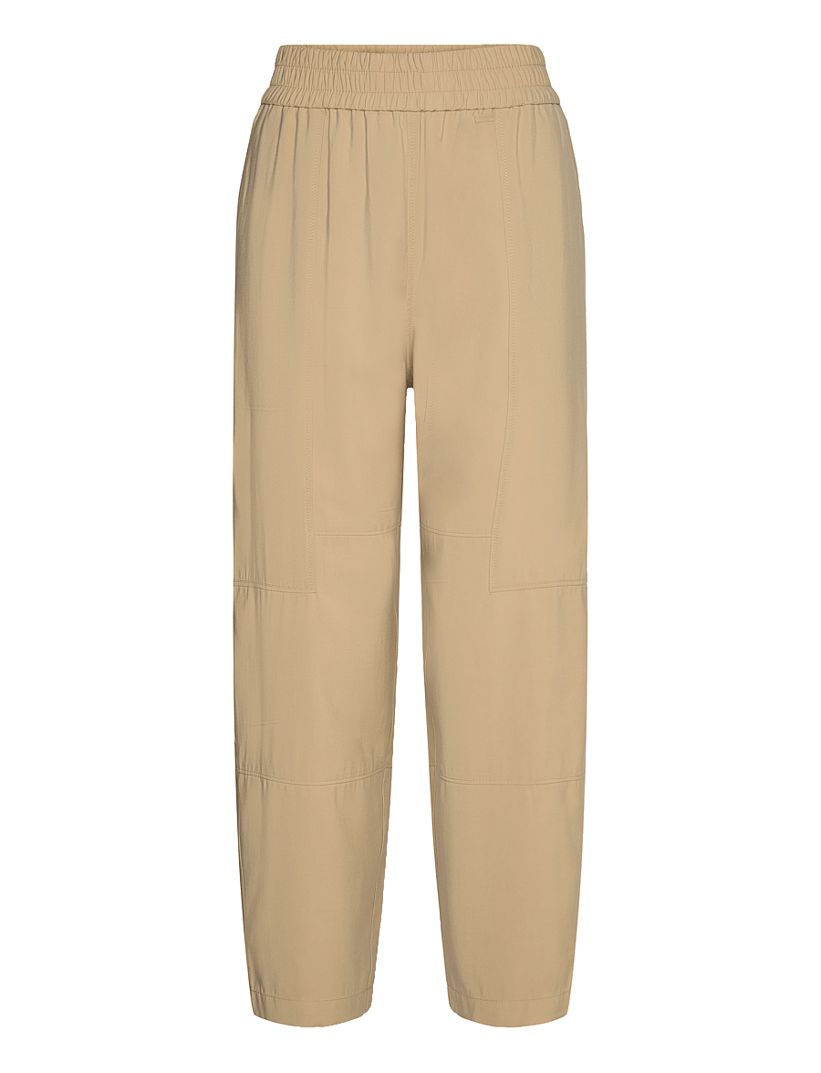 BOSS - C_Taiya - raka byxor - medium beige - 0