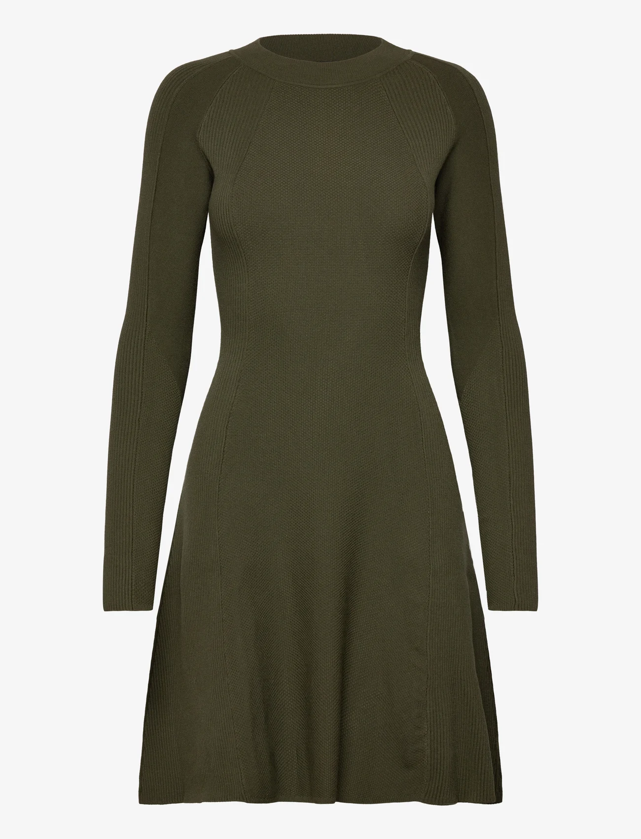BOSS - C_Firo - knitted dresses - dark green - 0