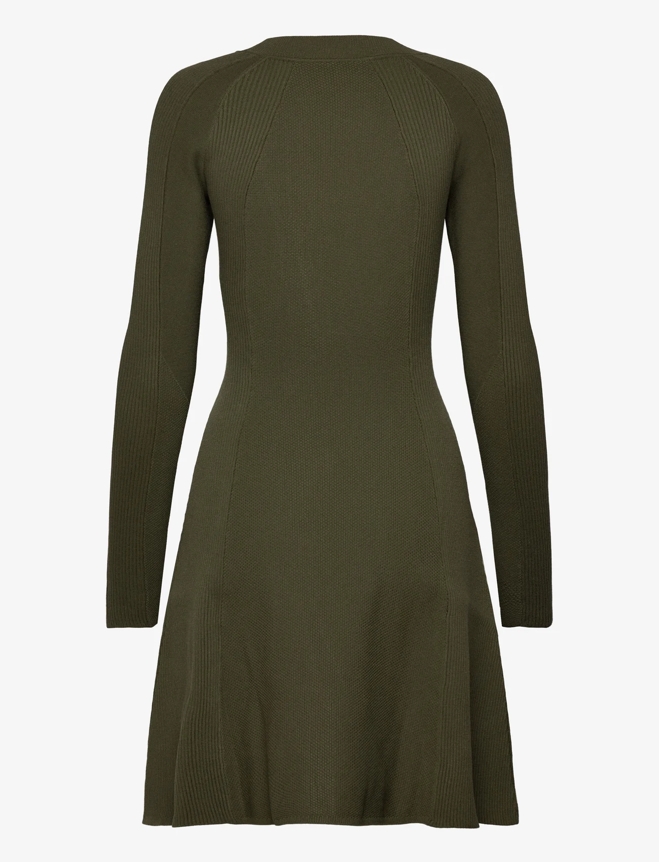 BOSS - C_Firo - knitted dresses - dark green - 1