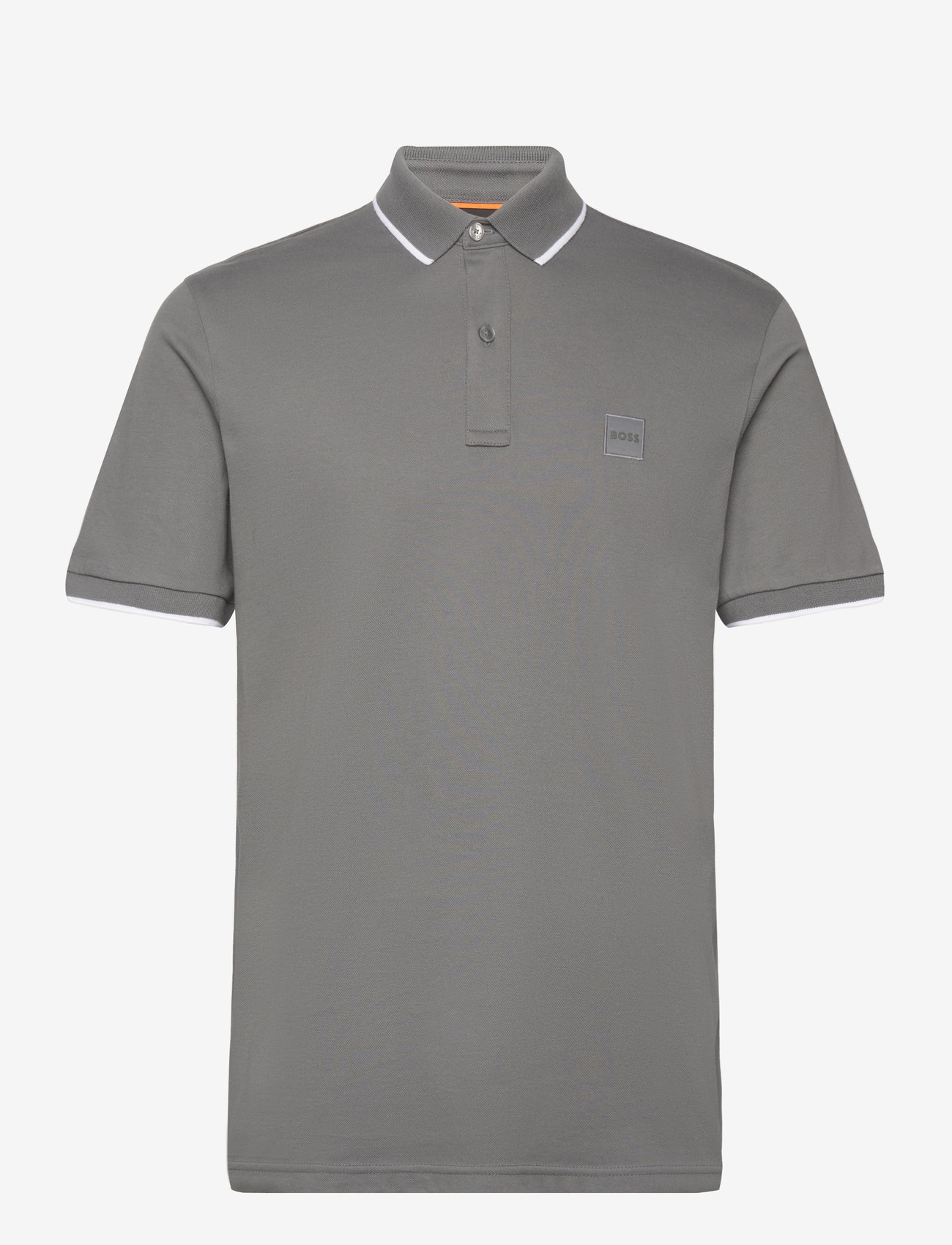 BOSS - Passertip - kortærmede poloer - dark grey - 0