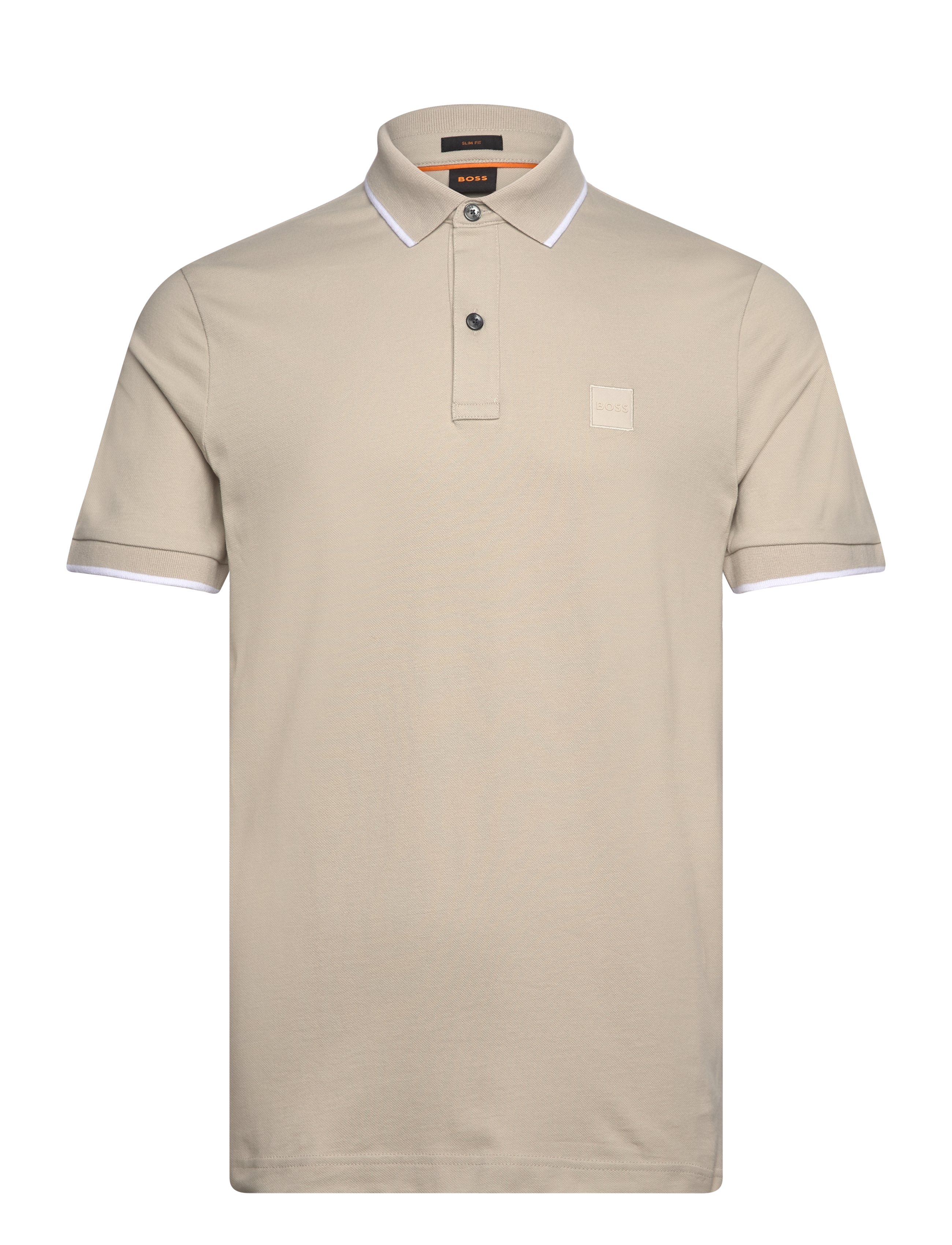 BOSS Passertip, Mænd, Poloshirt, Beige, Str: XXL