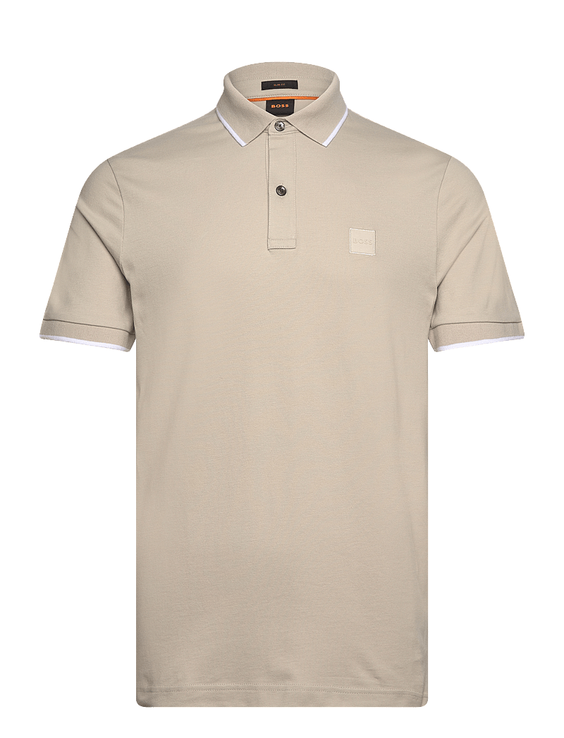 BOSS - Passertip - kurzärmelig - light beige - 0