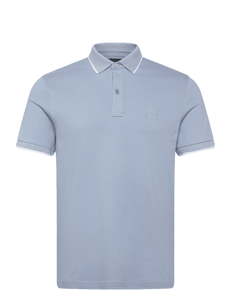 BOSS - Passertip - lühikeste varrukatega polod - light/pastel blue - 0